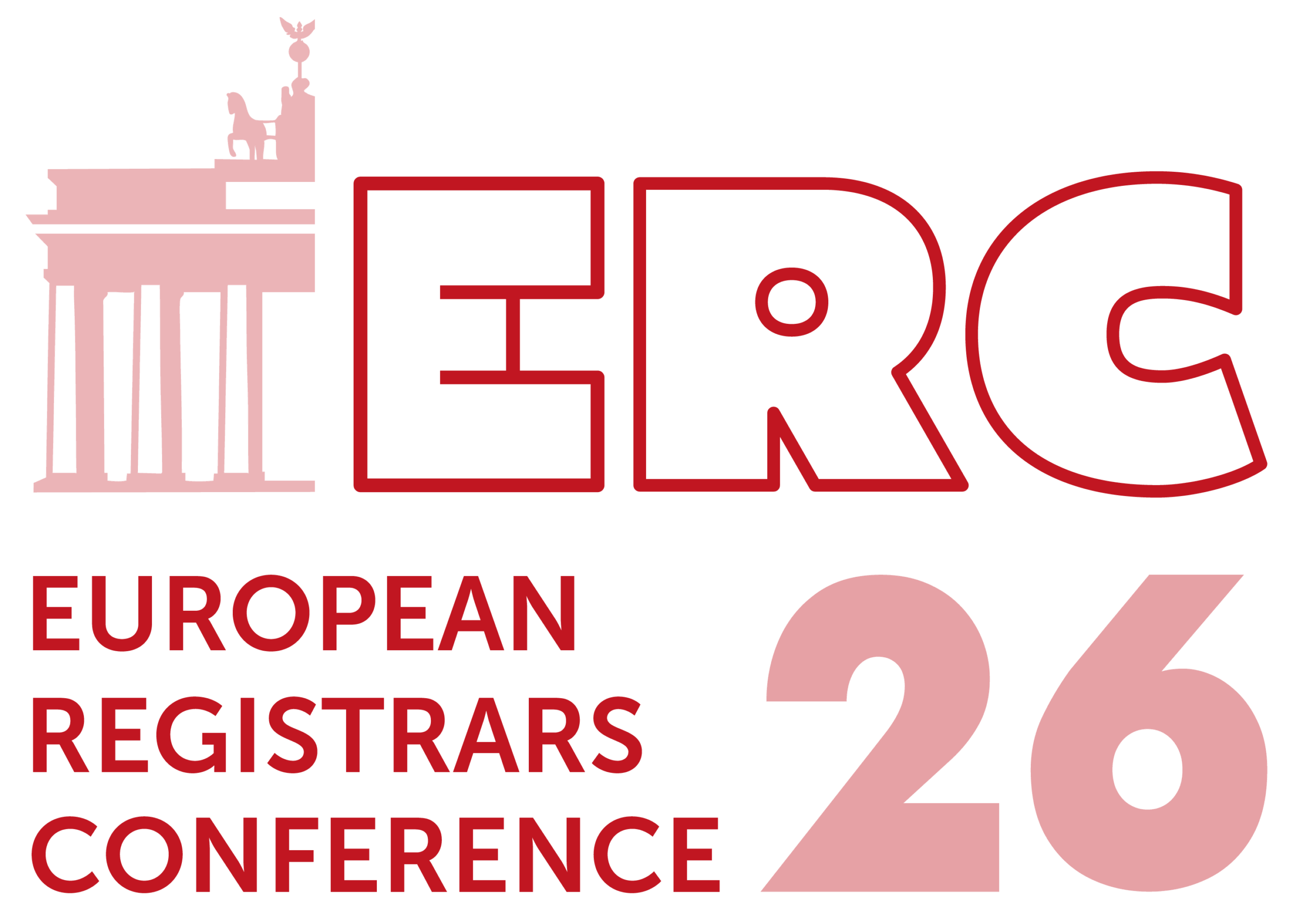 Logo of the European Registrars Conference 2026